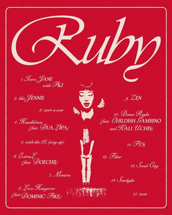 블랙핑크 제니 RUBY(사진=OA엔터테인먼트)